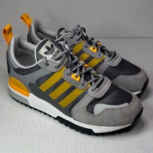 Adidas Men's ZX HD Grey Semi Solar Gold Sneakers Tennis Shoes sz 6.5